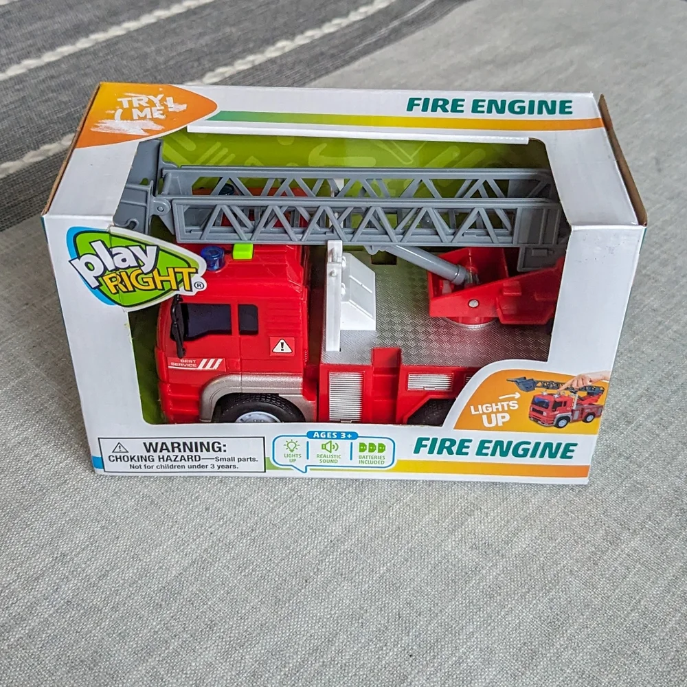 Play Right | Fire Engine with Lights & Sounds | Age 3+ - Picture 6 of 6